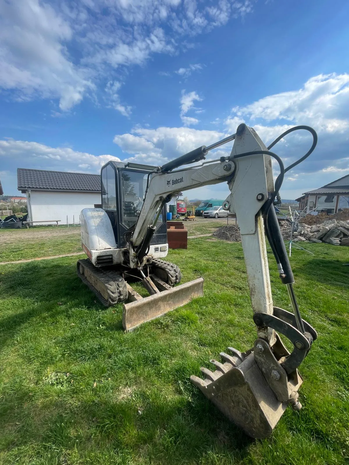 Terénní úpravy bagrem